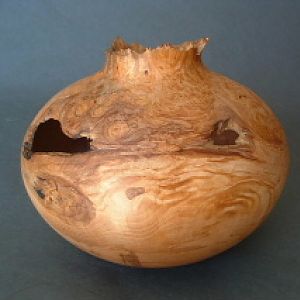Maple Burl vessel