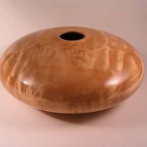 Quilted Maple Hollow Form