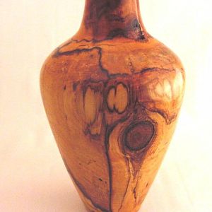 Spalted Poplar Hollow Form