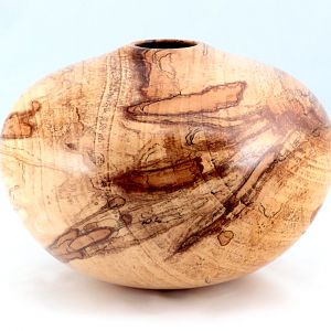 Spalted Ambrosia Maple Hollow Form