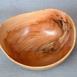 small apple bowl inside