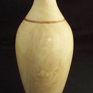 Bradford Pear Vase w/Cherry Ring