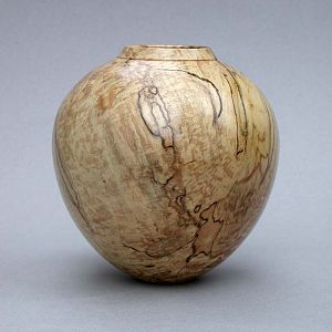 Spalted Maple Vase Form