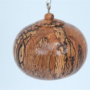 spalted ornament