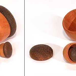 Nested Acorn boxes