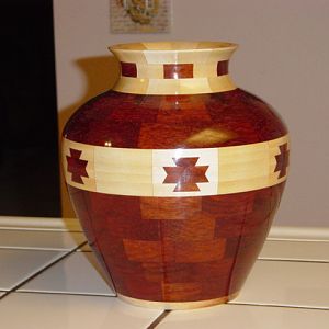 S.W. Segmented Vase