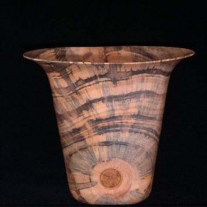 Spalted Cypress Vase