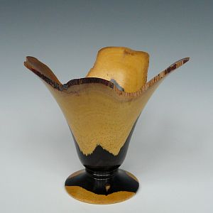 African blackwood NE vase