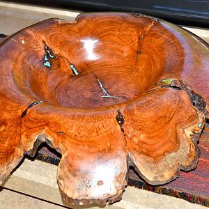 Mesquite Natural edge bowl