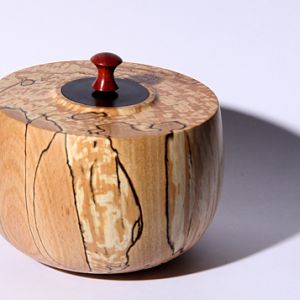 spalted beech, ebony  and palisangre