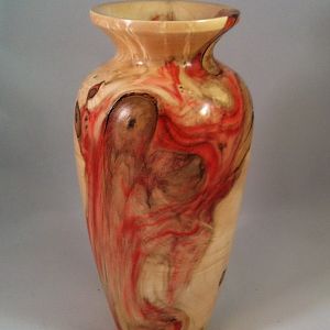 8 " vase natural colours