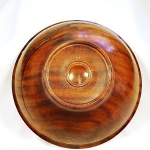 Salvaged Walnut Burl Bowl, 1203-4 Bottom