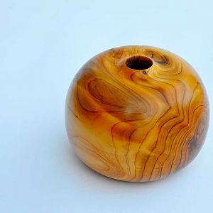 Small yew vessel