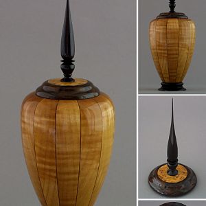Curly Maple Vessel