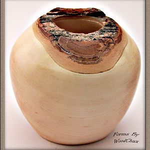 Natural Edge Maple Hollow Form
