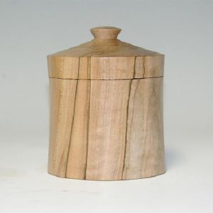 Simple lidded box - Spalted Maple