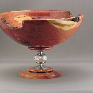 Red Heart Cedar bowl