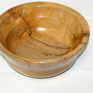 Spalted/Ambrosia Maple Bowl