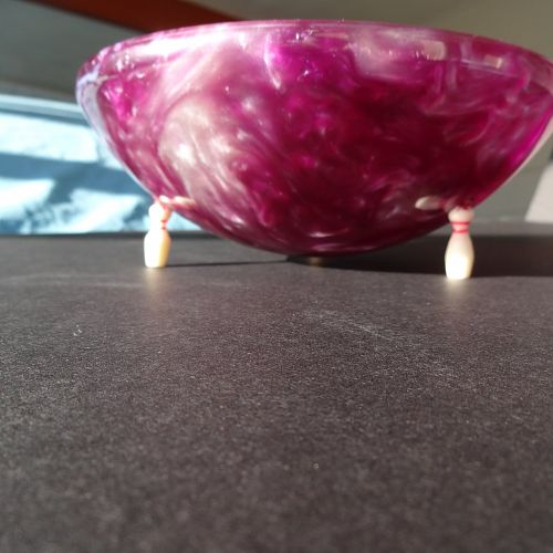 Candy Dish from a Bowling Ball