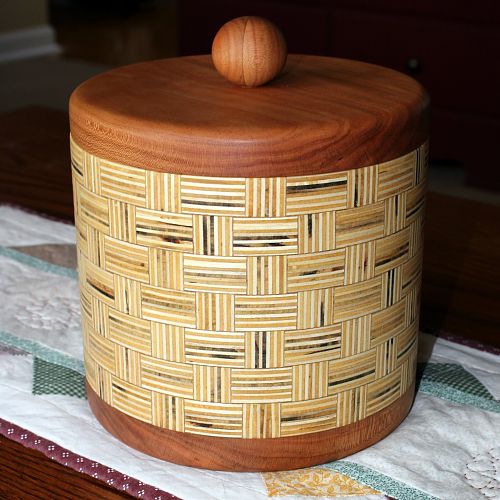 Baltic Birch and Cherry Beads of Courage Bowl