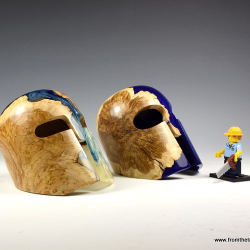 Two hybrid helmet/mask's