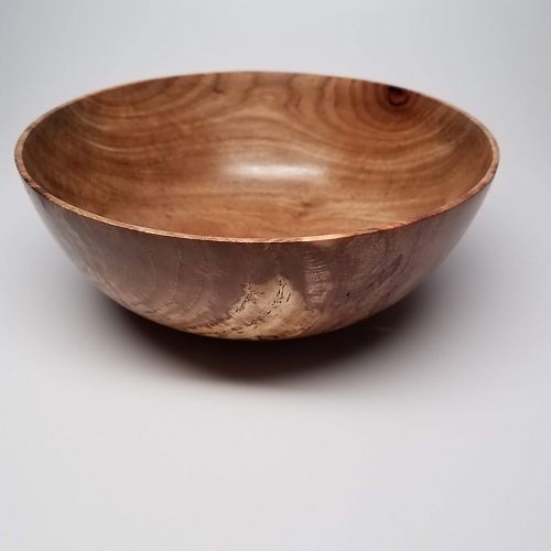 Thin wall oak bowl