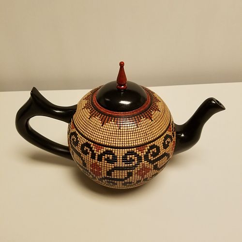 Basket Illusion Teapot