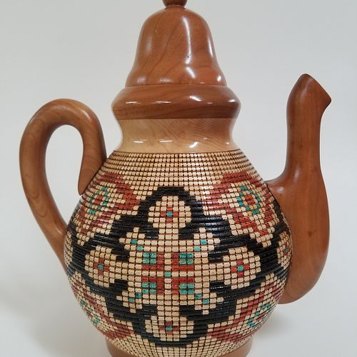 Basket Illusion Teapot