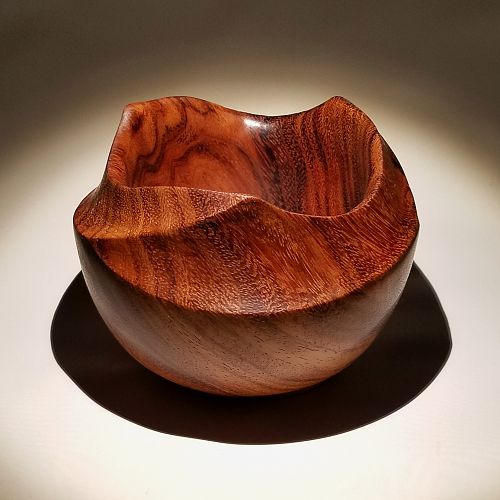 Twisted Monkeypod Bowl
