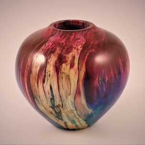 Dyed hollow form
