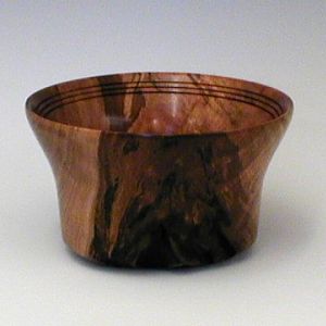 Cherry Crotch Wood Bowl