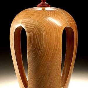 Hickory inside-out vessel