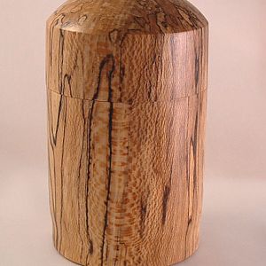 Spalted maple box