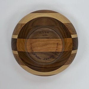 Cherry Laminated Candy Bowl - bottom view