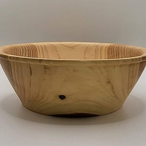 Cedar serving bowl