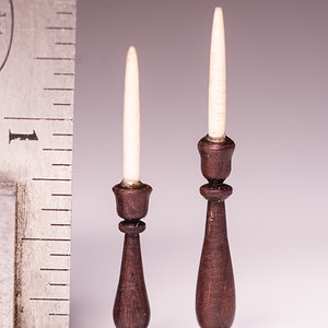 Doll house candlesticks