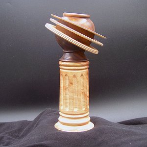 Urn on a Pedestal, 2023, side view