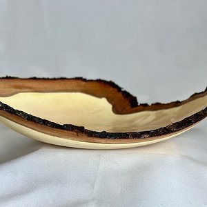 Maple natural edge bowl. (2 of 2)
