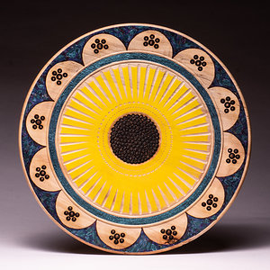 The Sunflower platter