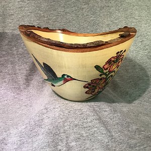 Hummingbird bowl