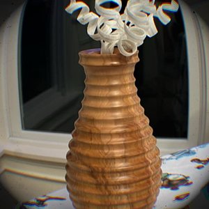 Dry flower vase