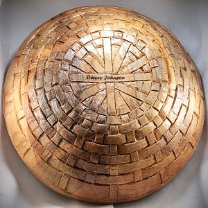 Bottom of Basket Weave ash bowl