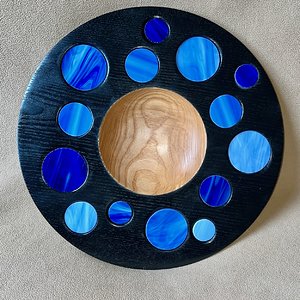 Stained Glass Ash Bowl