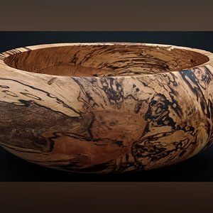 Spalted bowl