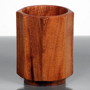 Fluted Mesquite Cup