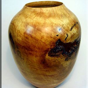 Spalted Quilted Sugar Maple Vase