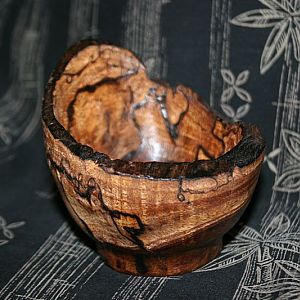 Tiger Koa Wood Bowl
