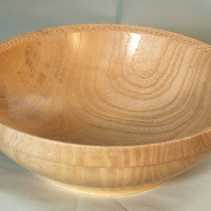 Hackberry Bowl with edge trim