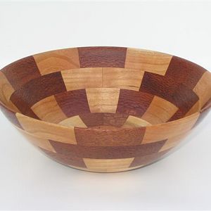 Leopardwood and Cherry Bowl