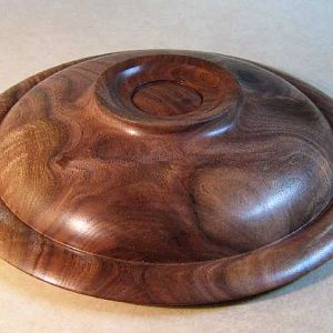 Walnut Platter bottom